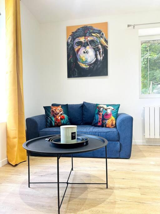 Jungle Appartement Avec Terrasse Лаон Екстериор снимка